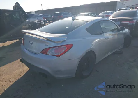 2012 Hyundai Genesis 2.0T z USA, uszkodzony, nr VIN KMHHT6KD9CU067184